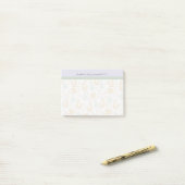 Cute Woodland Creatures Pattern Baby shower Post-it® Notes (Op bureau)