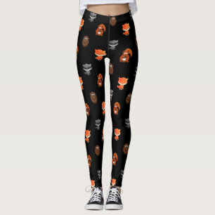 Cute Woodland Creatures Thames Women's Leggings