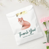 Cute Woodland Fox Baby shower Hartelijk dank Bedankzakje (Gezegeld)