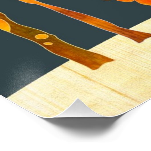 Cute Woodland Fox  Kinderen Room Posters (Hoek)