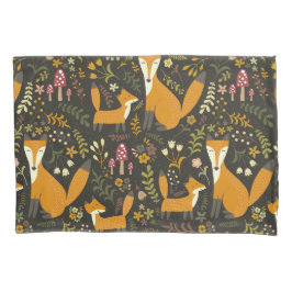 Cute Woodland Fox Pattern Bedroom of Nursery Kussensloop