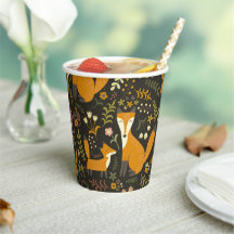 Cute Woodland Fox Pattern