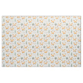 Cute Woodland Fox Pattern Stof (Fat Quarter)