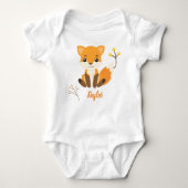 Cute Woodland Fox Romper (Voorkant)