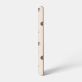 Cute Woodland Hedégel & Mushroom Pattern Samsung Galaxy Hoesje (Linkerkant)