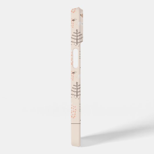 Cute Woodland Hedegel Pattern Case-Mate iPhone Case (Achterkant / Rechts)