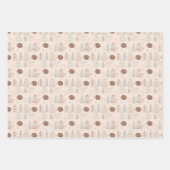 Cute Woodland Hedegel Pattern Inpakpapier Vel (Voorkant 3)