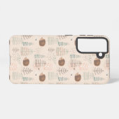 Cute Woodland Hedegel Pattern Samsung Galaxy Hoesje (Achterkant horizontaal)