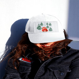 Cute Woodland Hedgehog Christmas Trucker Hat | Fes Pet