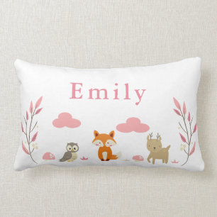 Cute Woodland Kinder/Baby Pillow Kussen