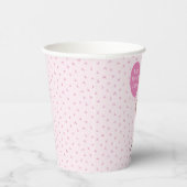 Cute Woodland Mouse | Aangepaste wereldkampioensch Papieren Bekers (Rechts)