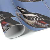 Cute woodpecker cadeaupapier (Rol Hoek)