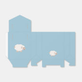 Cute Wooly lamb Bedankdoosjes (Uitgevouwen)