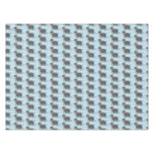 Cute wooly mammoth cartoon-illustratie tafelkleed (Voorkant (Horizontaal))