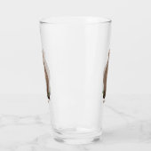 Cute wooly rhino elasmotherium cartoon glas (Links)