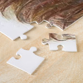 Cute working Cocker Spaniel Hand Painted Square Legpuzzel (Zijkant)