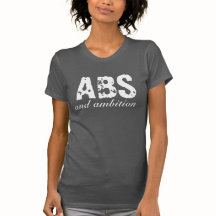 Cute Workout Abs & Ambition Foned Racerback Tank