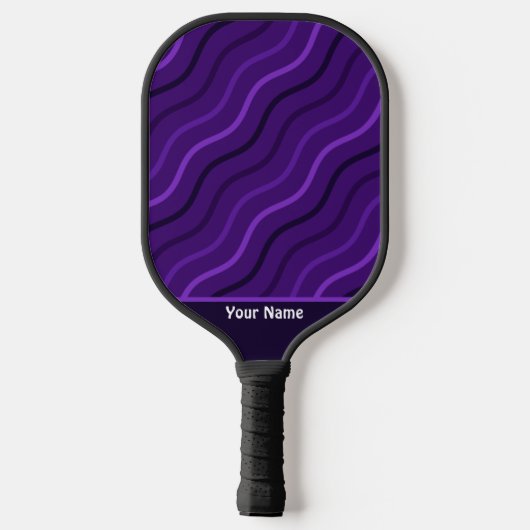 Cute Workout Paarse Koele Pickleball Paddle (Achterkant)