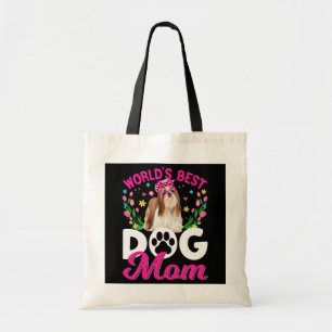 Cute World's Best Shih Tzu Dog Mam Moederdag Tote Bag