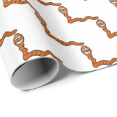 Cute Worm Cadeaupapier (Rol Hoek)