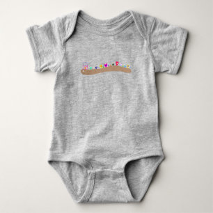 Cute worm die harten levert romper