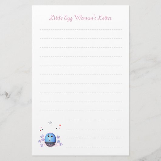 Cute Writing Paper for Children Briefpapier (Voorkant)