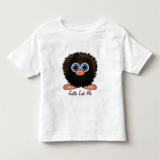 Cute Wuzzy Butt Kinder Lovable Book Character Shir Kinder Shirts (Voorkant)