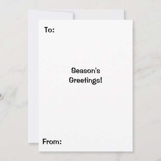 Cute Xmas Kitten Cat Pattern Rows Kaart (Achterkant)