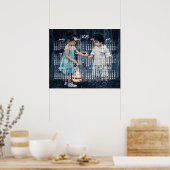 Cute Yarly Calendar 2023 Photo Poster (Keuken)