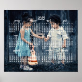 Cute Yarly Calendar 2023 Photo Poster (Voorkant)
