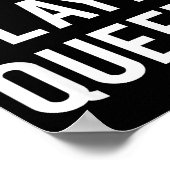 Cute Yas Slay Queen Quote Girls  Poster (Hoek)