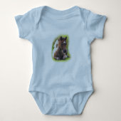 Cute Yearling Foal baby creeper Romper (Voorkant)