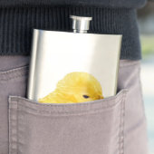 Cute yellow baby animal chick flacon (Voorbeeld)