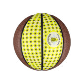 Cute Yellow baby bee Geslacht Neutraal Aangepast Basketbal (Verticaal)