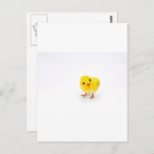 Cute yellow baby chick briefkaart (Voorkant / Achterkant)