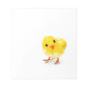 Cute yellow baby chick notitieblok