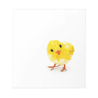 Cute yellow baby chick notitieblok