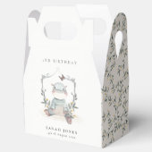 Cute Yellow Baby Hippo Foliage elke dag van de lee Bedankdoosjes (Geopend)