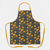 Cute yellow Billy Button bloemen bloem arty Schort (Voorkant)