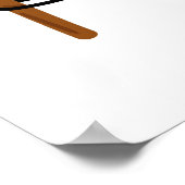 Cute Yellow Caravan Poster (Hoek)