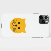 Cute yellow cat iPhone hoesje (Achterkant horizontaal)