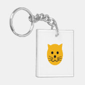 Cute yellow cats sleutelhanger (Voorkant Links)
