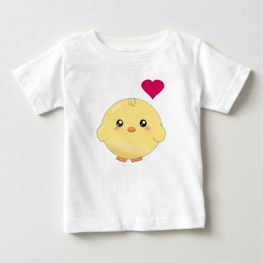 Cute yellow chick (Voorkant)
