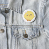 Cute yellow chick ronde button 5,7 cm (In situ)