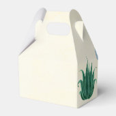 Cute Yellow Dinosaur Boy Birthday Party Bedankdoosjes (Achterkant)