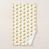 Cute Yellow Duck Bad Handdoek (Handdoek)