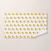 Cute Yellow Duck Bad Handdoek (Handdoek)
