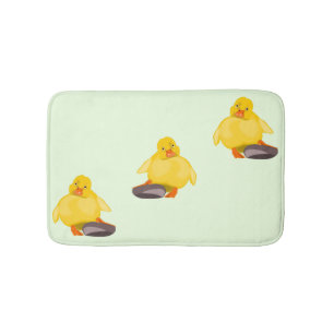 Cute Yellow Duck Badmat