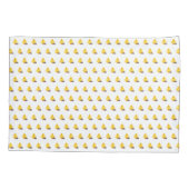 Cute Yellow Duck Kussensloop (Achterkant)