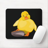 Cute Yellow Duck Muismat (Met muis)